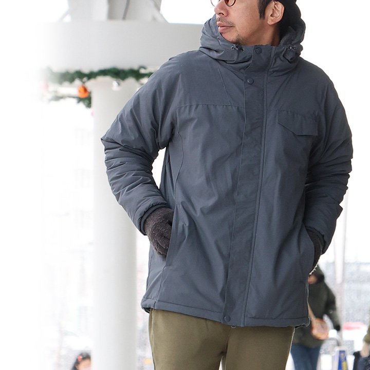 patagonia ネイビー マウンテンパーカー　ボア裏地　 Lサイズ Patagonia XL マウンテンパーカー ネイビー裏ボア - メルカリ