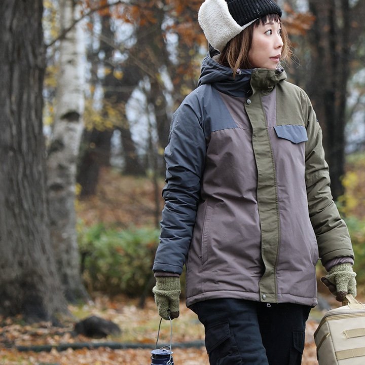 PATY マウンテンパーカー メンズ レディース 暖かい 裏ボア フル