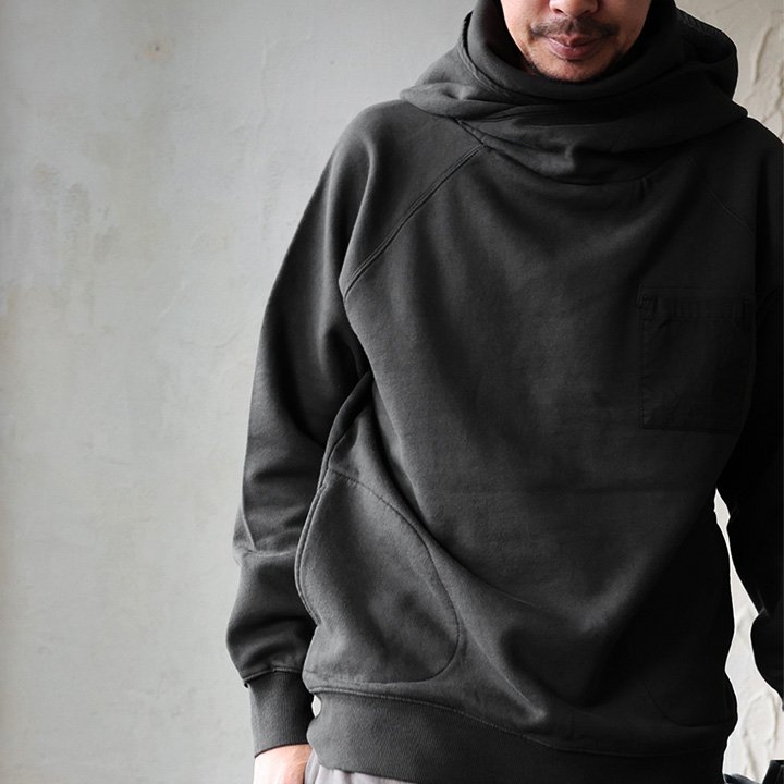 PATY パーカー タートル メンズ レディース 長袖 裏起毛 USAコットン