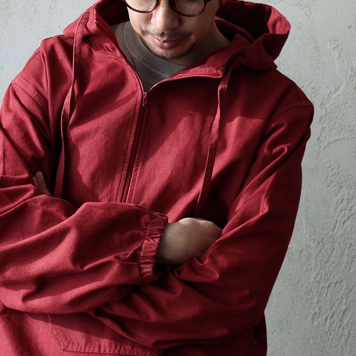 PATY アノラックパーカー パーカー 長袖 メンズ レディース 無地 綿100