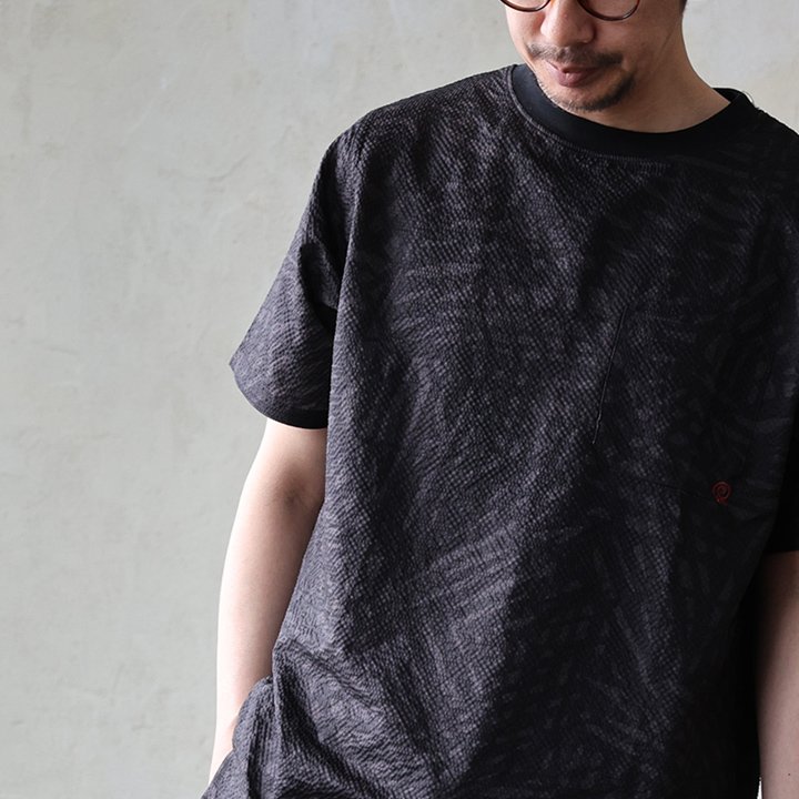 涼しい tシャツ 五分袖 メンズ レディース ストレッチ ドライ uvカット 夏 軽い 薄手 すっきり 着痩せ ポケット パティ Mr.Lumberjack (メール便25) | PATY | 07