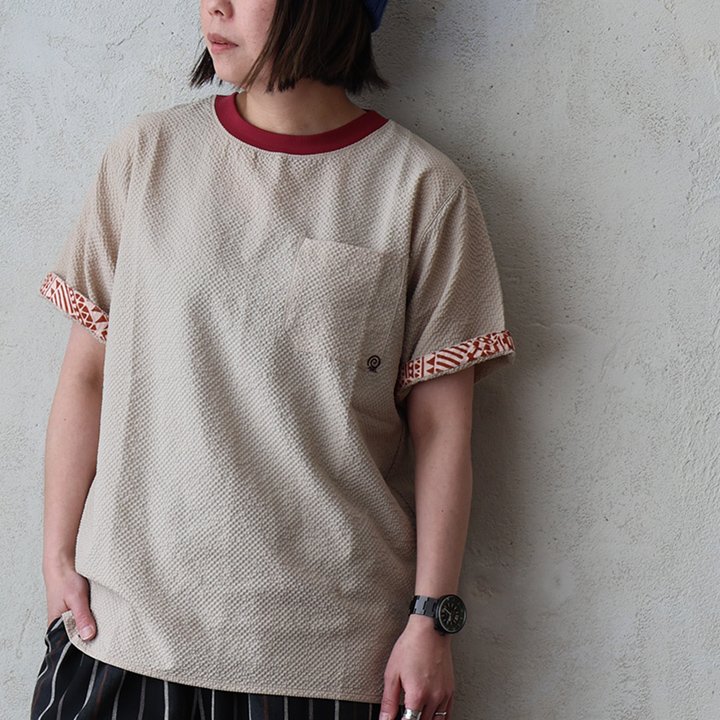涼しい tシャツ 五分袖 メンズ レディース ストレッチ ドライ uvカット 夏 軽い 薄手 すっきり 着痩せ ポケット パティ Mr.Lumberjack (メール便25) | PATY | 11