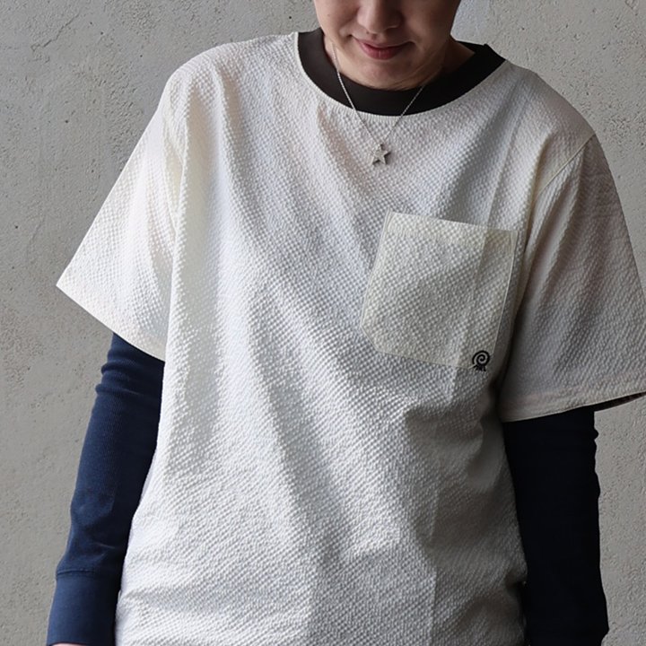 涼しい tシャツ 五分袖 メンズ レディース ストレッチ ドライ uvカット 夏 軽い 薄手 すっきり 着痩せ ポケット パティ Mr.Lumberjack (メール便25) | PATY | 14