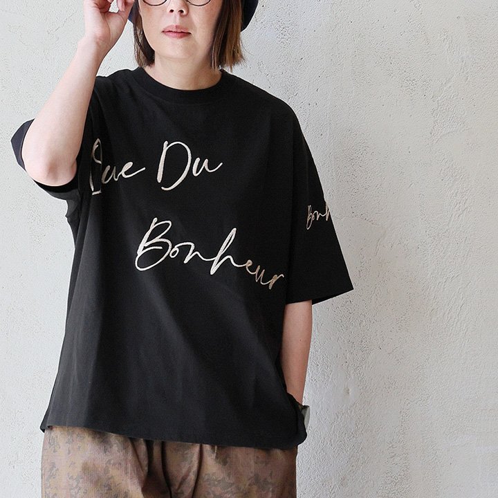 PATY KAKELA＆TRANQUIL カケラ＆トランクイル Tシャツ 5分袖