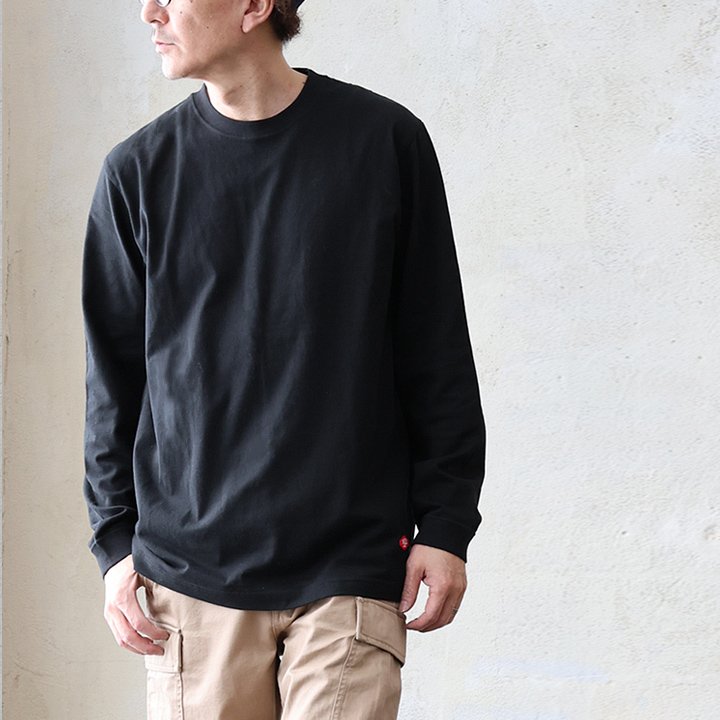 tシャツ 長袖 ロングtシャツ インナー レディース メンズ ストレッチ 袖リブ 綿100 コットン 重ね着 ロンt パティ TOneontoNE トーン | PATY | 03