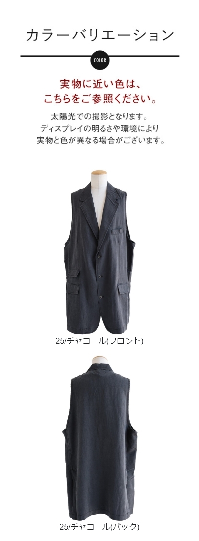 Antgauge アントゲージ ジレ ベスト レディース テーラード 無地