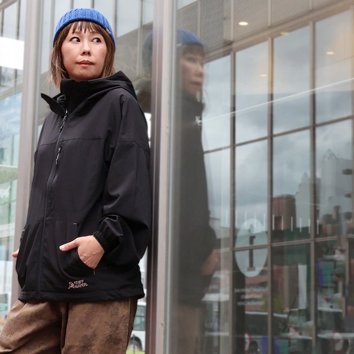 KRIFF MAYER クリフメイヤー コラボ マウンテンパーカー 暖かい 裏フリース ストレッチ ナイロン 着痩せ メンズ レディース微撥水 軽量 | PATY | 01