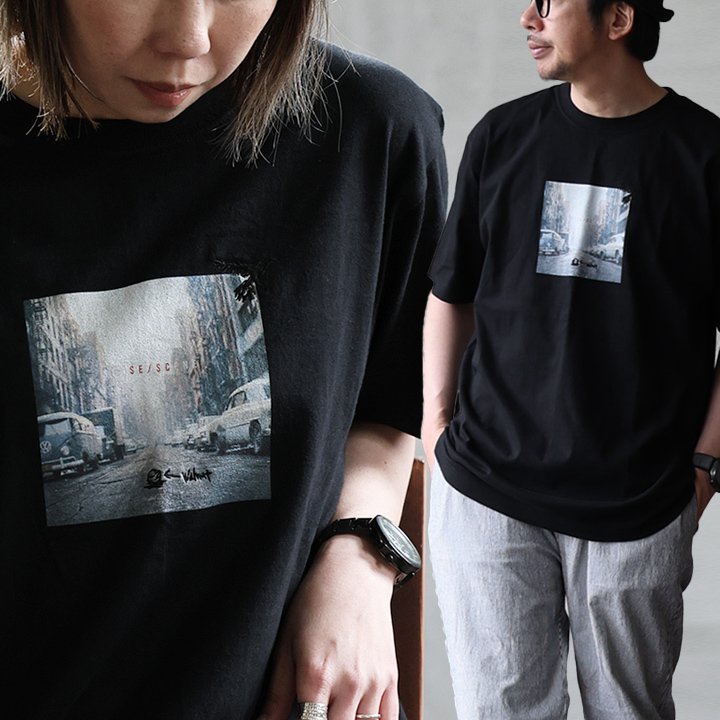 ALISTAIR Tシャツ 半袖 メンズ レディース 綿100％ 刺繍 フォト