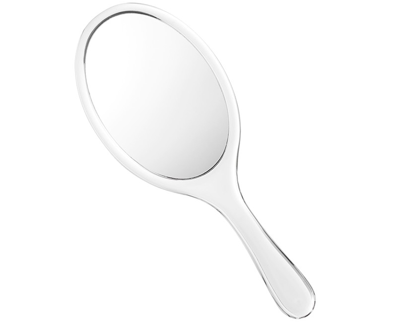 鏡 手鏡 ハンドミラー 化粧鏡 アクリル 拡大鏡 3倍 等倍 両面 2面
