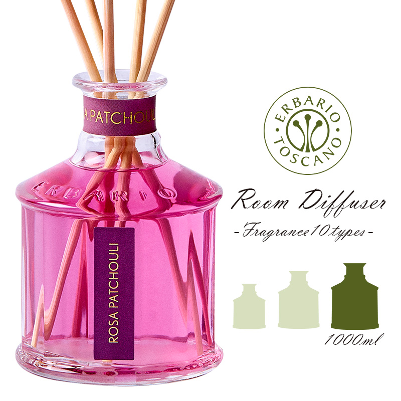 エルバリオ・トスカーノ ルームディフューザー1000ml 香り 玄関 寝室