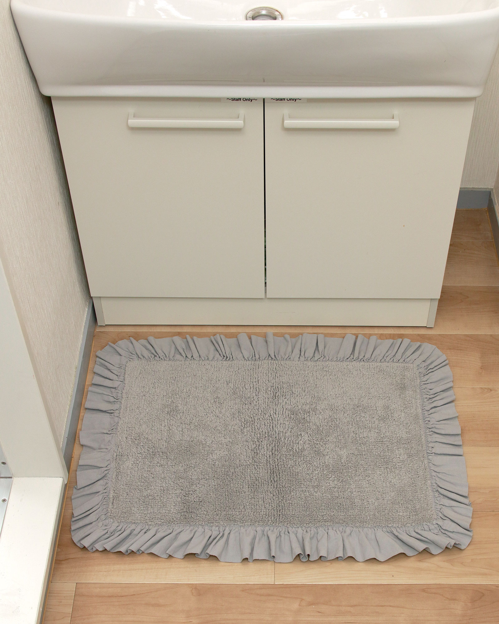 玄関マット 洗える 風水 北欧 バスマット 綿100％ 大判 足拭きマット