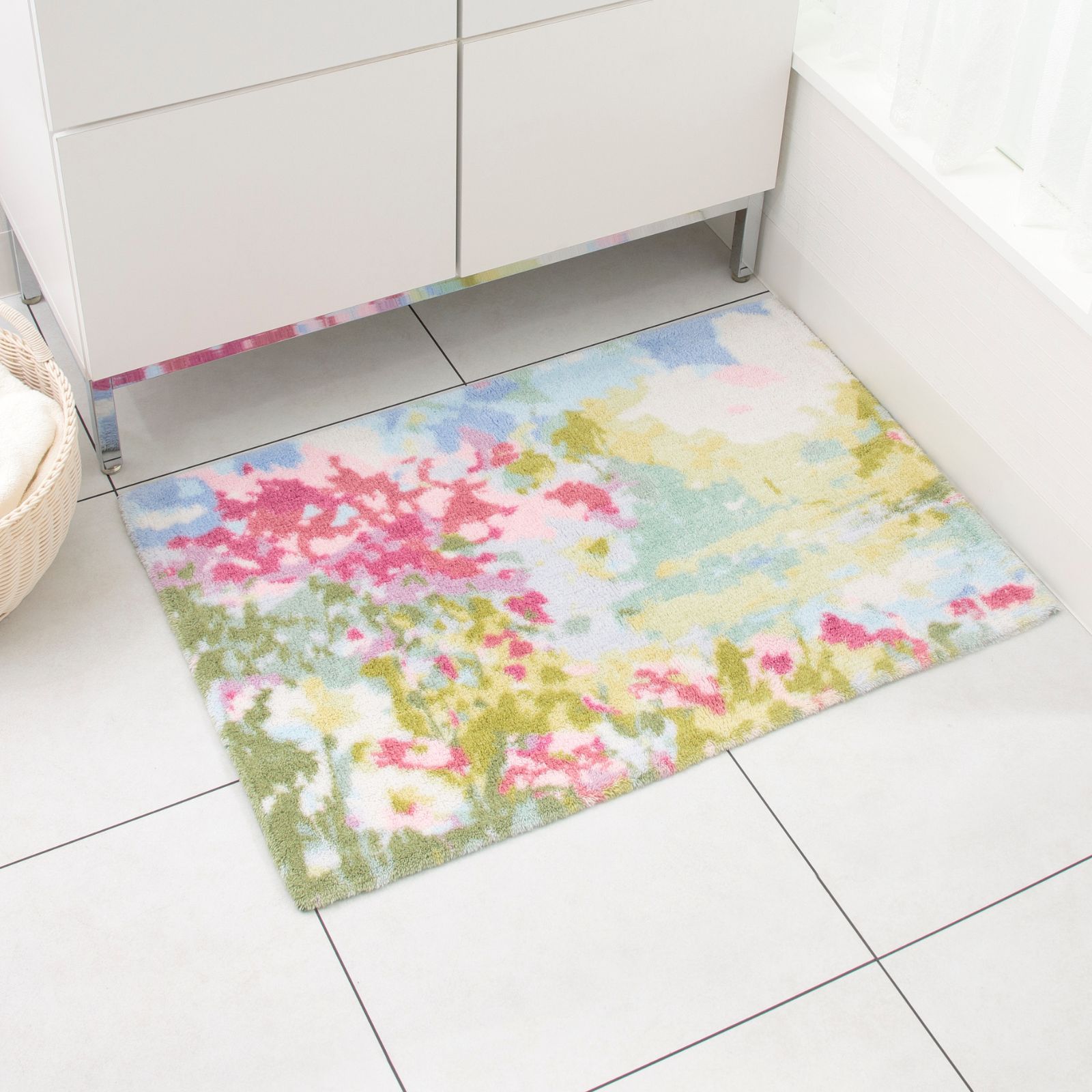 玄関マット すべり止め 洗える バスマット 大判 おしゃれ 風水 北欧