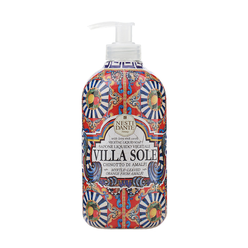 石鹸 ハンドソープ ネスティダンテ ヴィラソル リキッドソープ500ml
