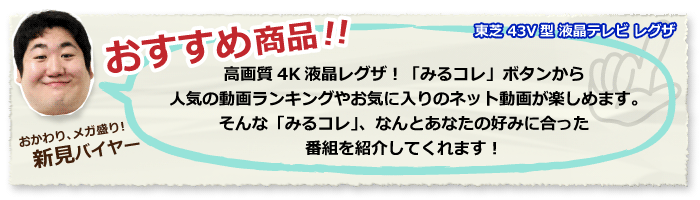 東芝 43V型 4Kチューナー内蔵 液晶テレビ レグザ C350Xシリーズ 43C350X : 43c350x : PCあきんどデジタル館 - 通販  - Yahoo!ショッピング