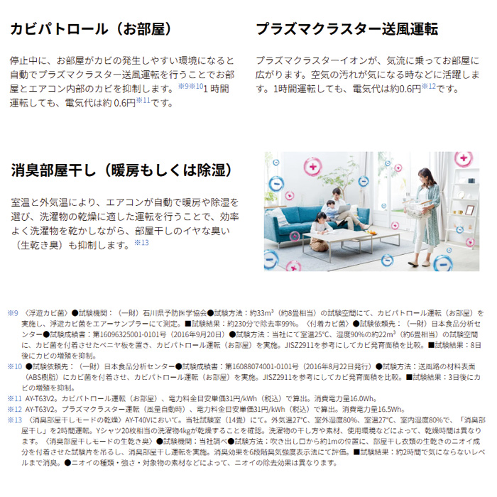 SHARP（シャープ） エアコン 10畳用 2.8kW Vシリーズ 2025年モデル AY