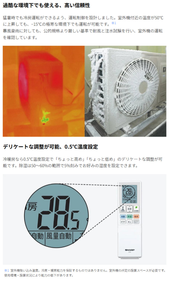 SHARP（シャープ） エアコン 14畳用 4.0kW 200V Rシリーズ 2026年