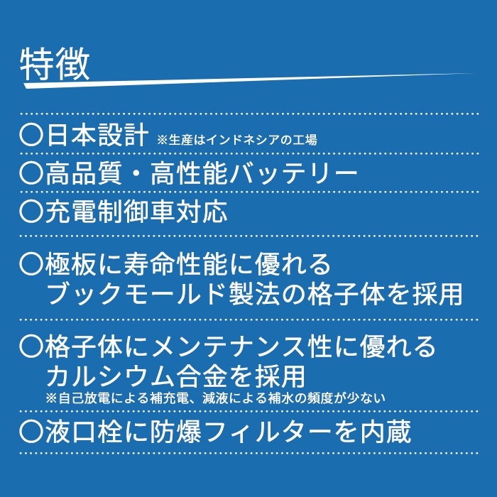 ブロード カーバッテリー ミカエラ MICAERA BR-F 55B24L 充電制御車対応 BR-F-55B24L | ブロード | 02