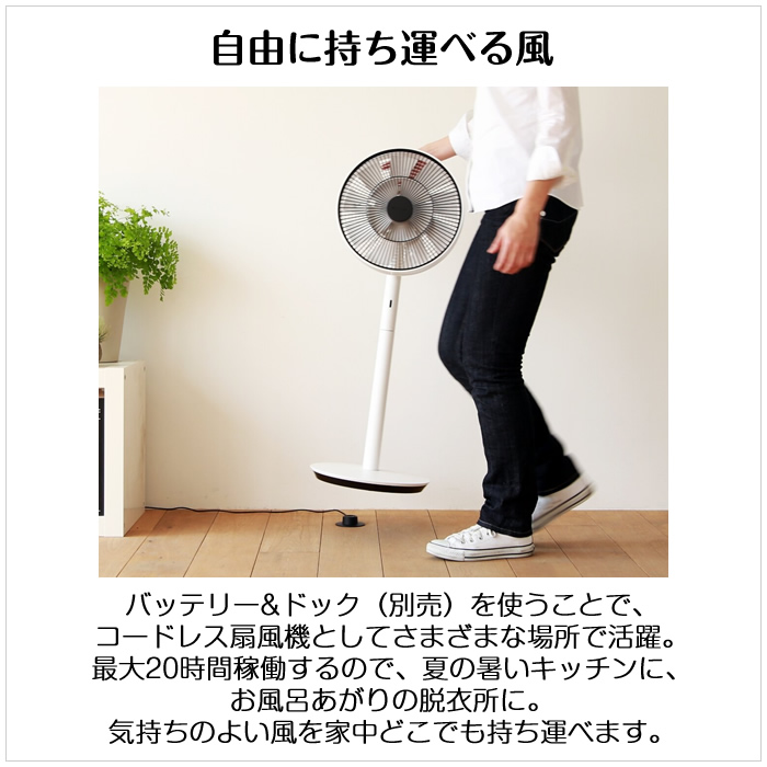 バルミューダ 扇風機 The GreenFan グリーンファン DCモーター EGF 