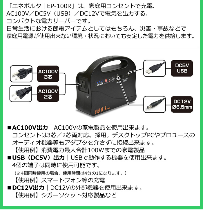 クマザキエイム Solpa ポータブル電源＋折り畳みソーラーパネルセット