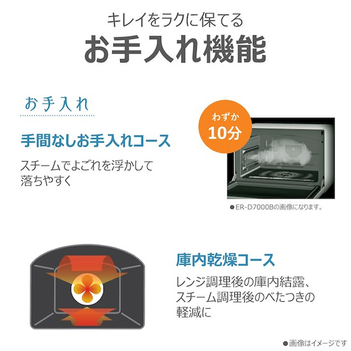 TOSHIBA（東芝） 26L 過熱水蒸気オーブンレンジ 石窯ドーム ER-D90B-W
