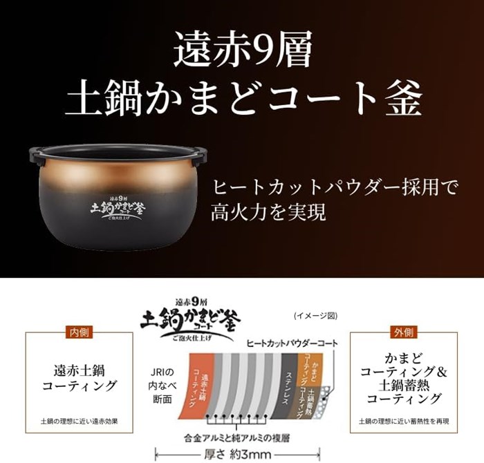 タイガー（TIGER） 炊飯器 5.5合炊き 圧力IH炊飯器 圧力IHジャー炊飯器