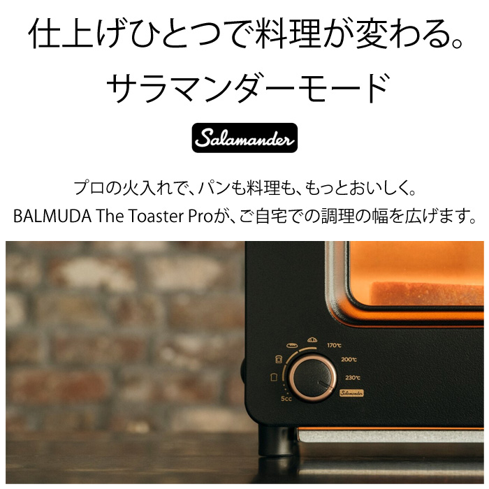 バルミューダ ザ・トースター プロ BALMUDA The Toaster Pro 