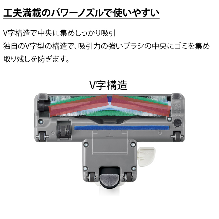 Amazon | パナソニック 掃除機 紙パック式 MC-PJ230G-W ホワイト