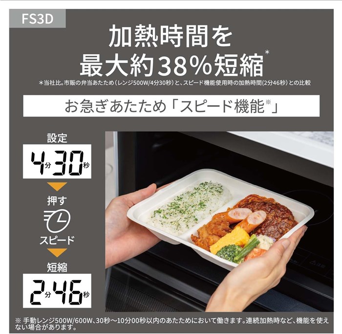 Panasonic（パナソニック） オーブンレンジ 23L ワイド＆フラット たて