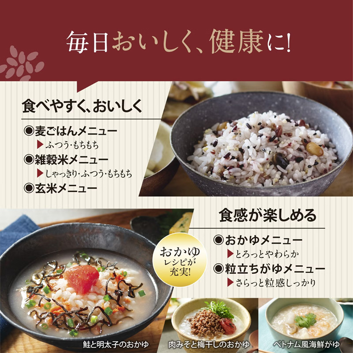 極め炊き 象印 炊飯器 5.5合炊き 圧力IH炊飯器 NW-WA型 圧力IH