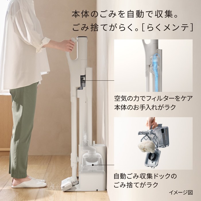 日立（HITACHI） 掃除機 コードレススティッククリーナー らくメンテ