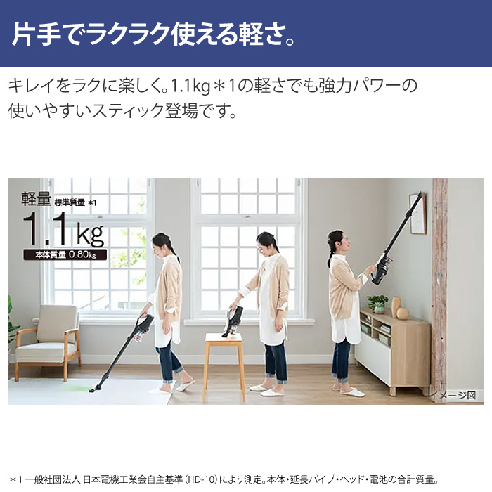 日立 ラクかるスティッククリーナー PV-BL3K 箱傷み pv-bl3k-n_1.jpg