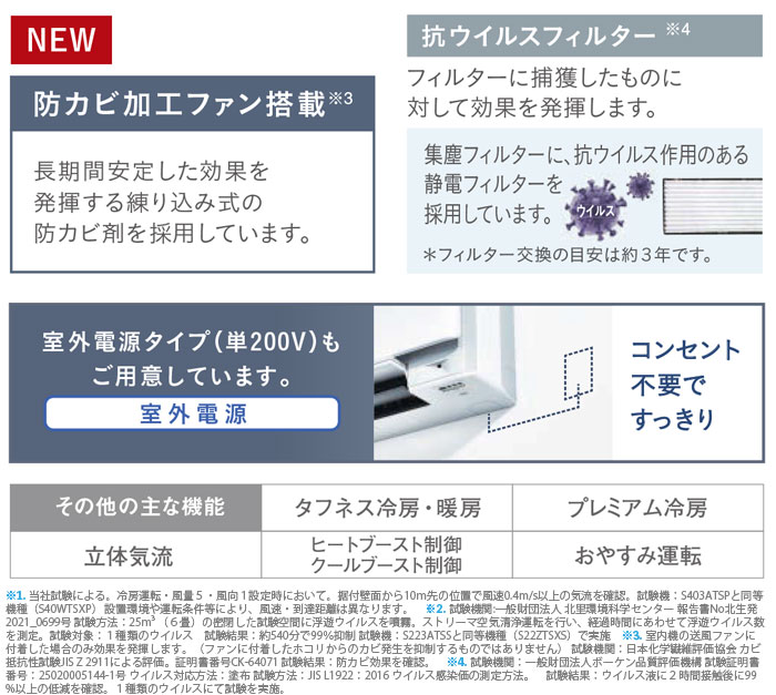 エアコン 14畳用 ダイキン 4.0kW 200V リソラ SXシリーズ 2023年モデル S403ATSP-F-SET ファブリックホワイト  F403ATSPW + R403ASP : s403atsp-f-set : PCあきんど - 通販 - Yahoo!ショッピング