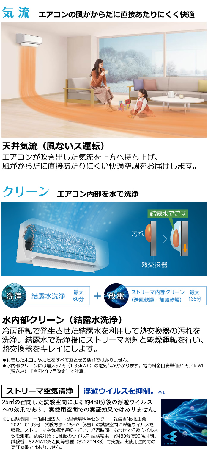 ダイキン（DAIKIN） エアコン 14畳用 4.0kW 200V GXシリーズ 2024年