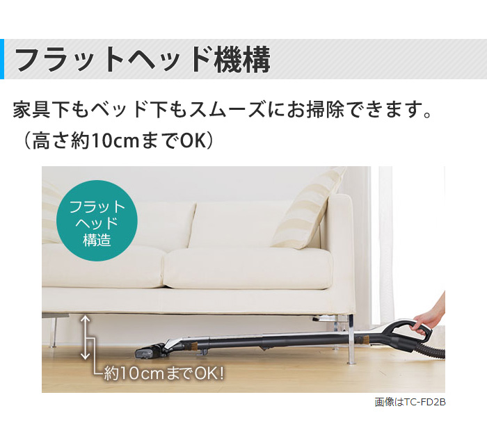 推奨品 三菱電機 TC-FD2B 紙パック式掃除機 Be-K ビケイ プレミアムゴールド ５５％以上節約