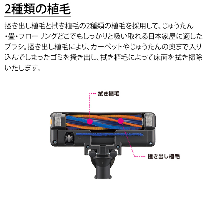 三菱電機 掃除機 紙パック式 クリーナー Be-K ビーケイ TC-FM2D-A シャイニーブルー : tc-fm2d-a : PCあきんど - 通販  - Yahoo!ショッピング