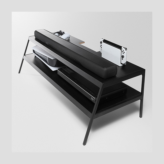 EQUALS WALL メディアラック V2・V3対応 WLLB15-SW サテンホワイト