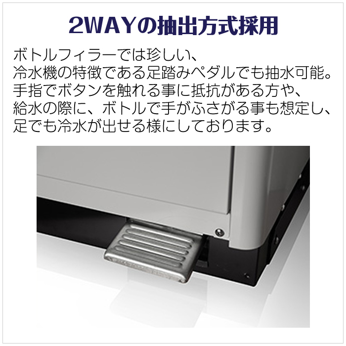 西山工業 冷水機 ウォータークーラー ボトルフィラータイプ 水道直結式