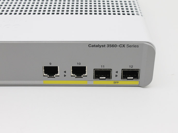 コンパクトスイッチ Cisco Catalyst 3560-CX-8PC-S（WS-C3560CX-8PC-S）シスコシステムズ J79T 中古 :  3560-cx-8pc-s : PCショップ アトランティック - 通販 - Yahoo!ショッピング