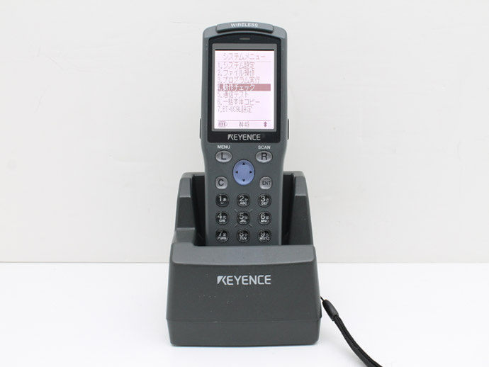 KEYENCE キーエンス ハンディターミナル BT-910 本体1台 充電ユニット1