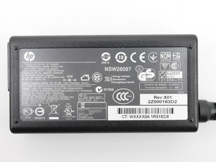 太ピン】HP ACアダプター ノートパソコン用 19.5V 2.31A 電源