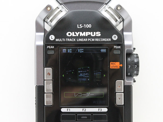 OLYMPUS リニアPCMレコーダー LS-100 マルチトラック録音に対応 バッテリー3個付属 M79T 中古