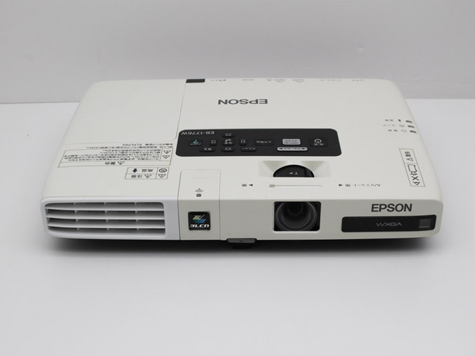 プロジェクター EPSON エプソン EB-1776W 3000lm ランプ使用時間0〜100時間以内 短焦点レンズ A4サイズ・薄型44mm＆重さ約 1.7kg Cランク C9T 中古 :p03199-f:PCショップ アトランティック - 通販 - Yahoo!ショッピング