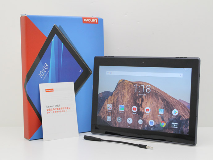 防水・防塵 Android タブレット Lenovo Tab4 701LV Softbank 白ロム メモリ2GB ストレージ容量16GB 10.1インチディスプレイ  Cランク F1T 中古 :r03164-f:PCショップ アトランティック - 通販 - Yahoo!ショッピング