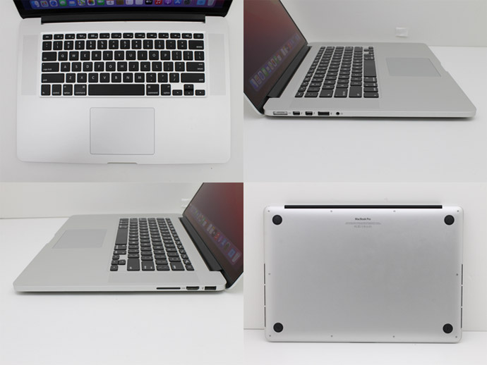 Apple Macbook Pro 15-inch,Mid 2014 MGXC2J/A A1398 WPS Office付き 