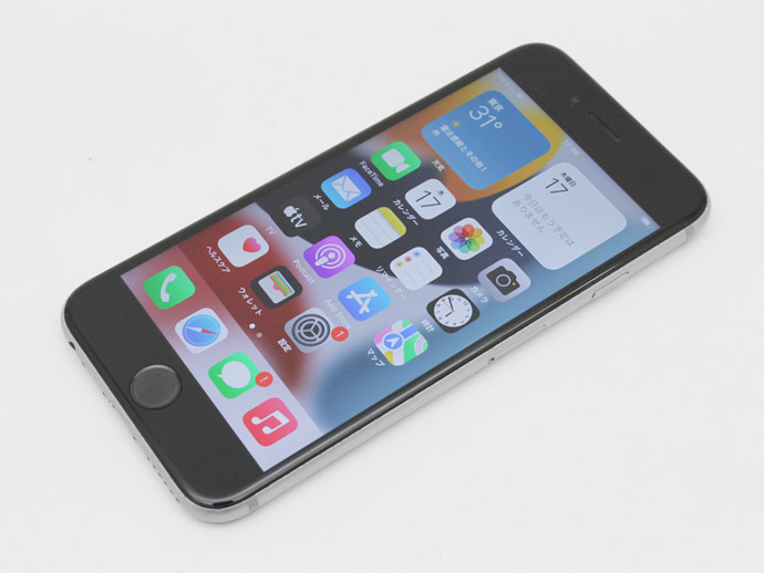 SIMフリー iPhone6s 32GB MN0W2J/A スペースグレイ au SIMロック解除済み Apple アップル アイフォン アイフォーン  A1688 Cランク A64T 中古 宅急便コンパクト