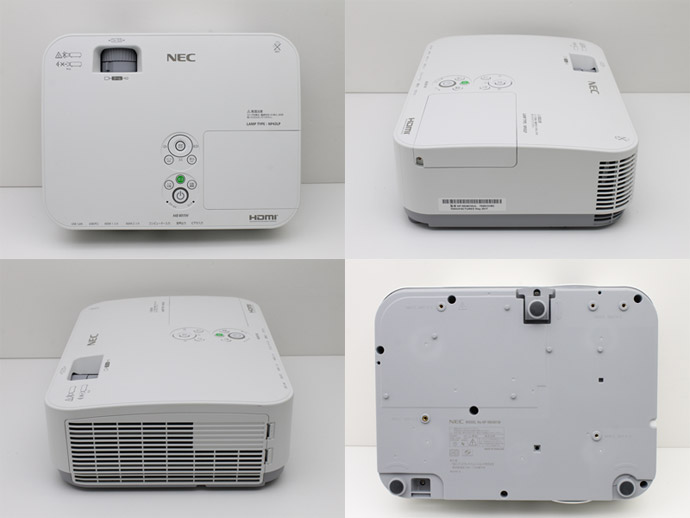 プロジェクター NEC ViewLight NP-ME401WJL 4000lm ランプ使用時間100