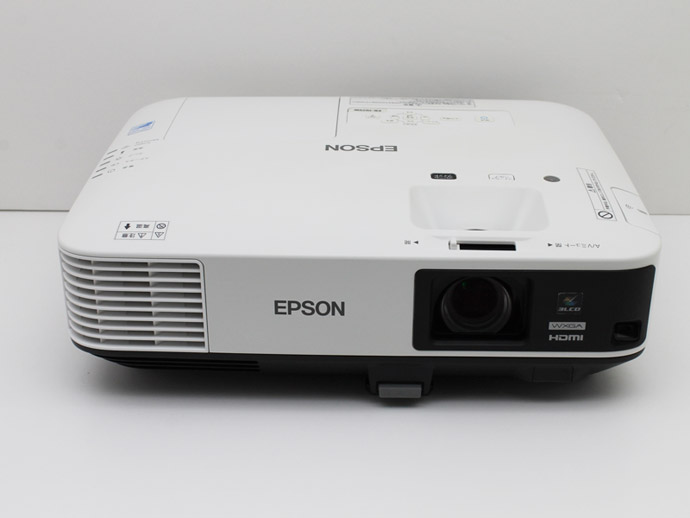 プロジェクター EPSON エプソン EB-1975W 高輝度 5,000ルーメン ランプ使用時間100時間以内 重さ約4.6kg Bランク W55T  中古