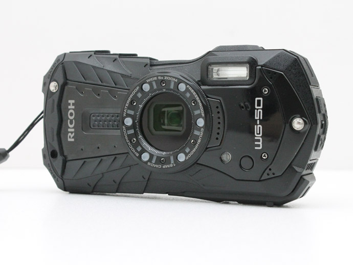 リコー コンパクトデジタルカメラ RICOH WG-50 ブラック 水深14m