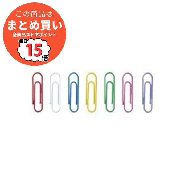 （まとめ）ジョインテックス カラーゼムクリップ 大360個入 B502J L〔×10セット〕 :ds 1466945:PCメイト