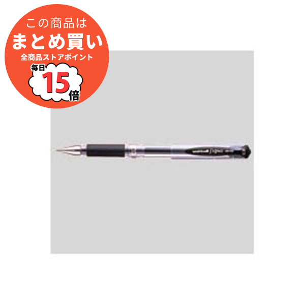 （まとめ） 三菱鉛筆 ユニボール シグノ 太字（1.0mm） UM 153.24 黒 1本入 〔×30セット〕 :ds 1531939:PCメイト